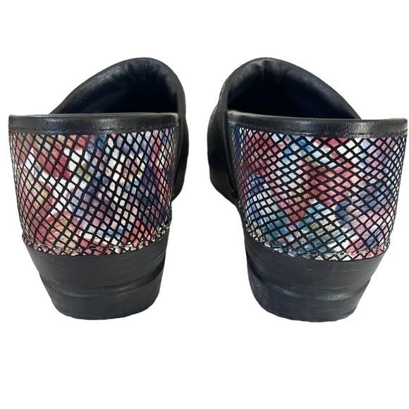 Sanita Pro Floral Ohana Comfort Professional Clog Mosaic Metallic Floral Sz 7.5 - Picture 5 of 10